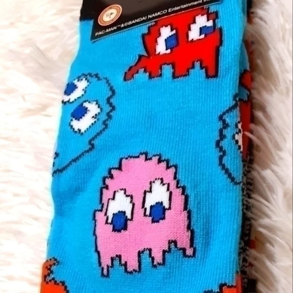 Pac-Man Arcade Game Socks